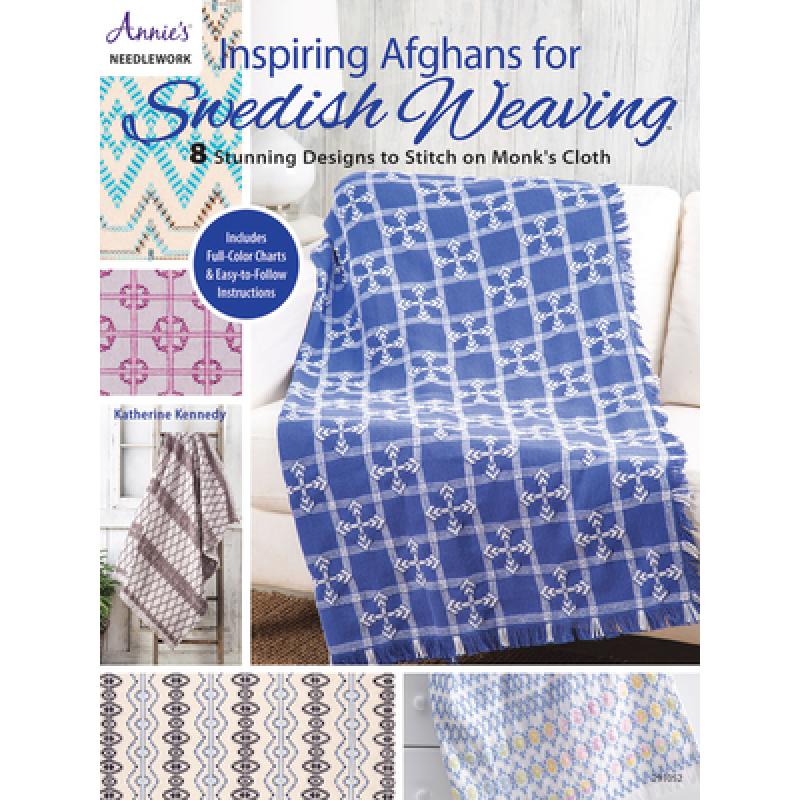 【4周达】Inspiring Afghans for Swedish Weaving [9781590129203]
