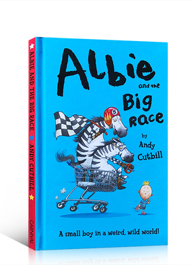 英文原版精装 Albie and the Big Race 阿尔比和他的大比赛 畅销童书 儿童趣味课外阅读