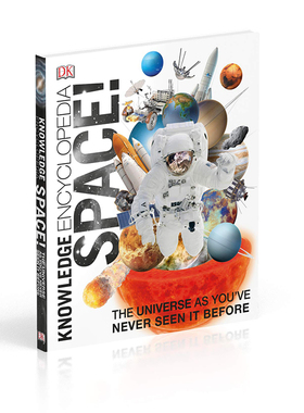 预售 英文原版 DK Knowledge Encyclopedia Space DK太空空间知识百科全书 精装NASA图像 太阳系奇观图像