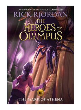 The Heroes of Olympus 03 The Mark of Athena 波西杰克逊第二季 奥林匹斯英雄系列3 雅典娜之印 新封面版 英文原版儿童小说