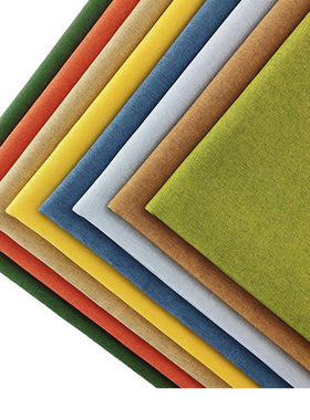 特价定制细亚麻纯色长方形长方体圆柱沙发套靠垫大抱枕套不含芯