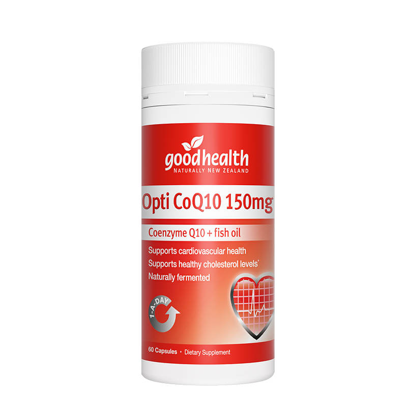 【专享】goodhealth辅酶Q10软胶囊150mg*60粒*2瓶心脏血管保健品
