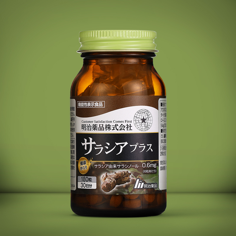 明治药品五层龙糖宝日本原装进口保健品提取物草本正品血糖180粒
