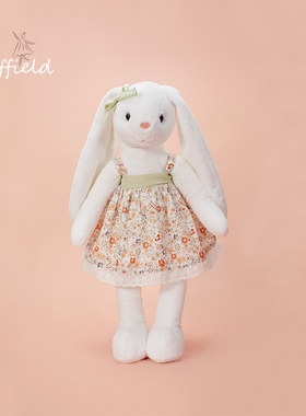 riffield兔子毛绒玩具网红摆件礼物可爱娃娃花裙子原创设计