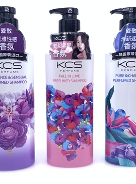 韩国进口正品爱敬香水洗发水护发素深层清洁持久留香洗护套装改善