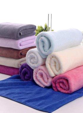 专用浴室理发店蒸超柔软家用热敷棉毛巾枕巾帕子美容院小孩。