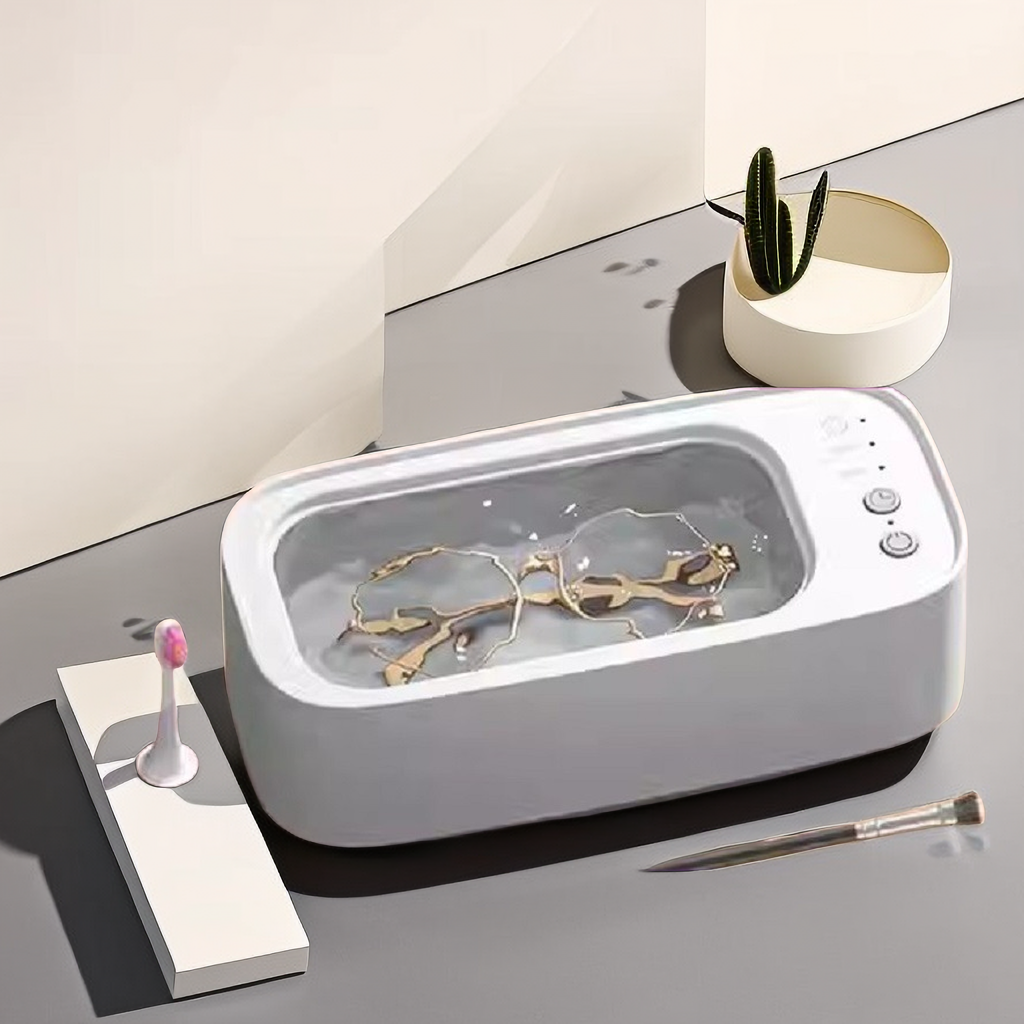 超声波眼镜清洗机家用小型全自动首饰项链手表牙套清洁器迷你便携