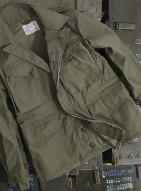 户外M43战地风衣男军迷用品修身战术服二战美式春秋工装夹克外套