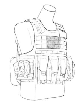 全套户外携行具系统战术附件包战术背心单元挂件袋各类包具