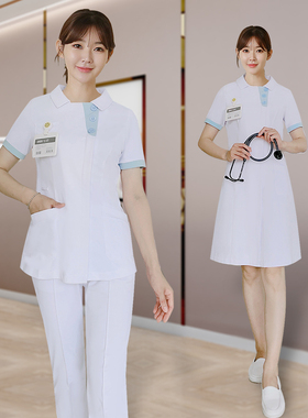 韩式医疗美容医院护士服月子中心护理师工作服裤子套装足疗技师服