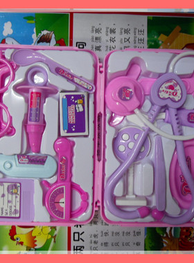 儿童过家家玩具医生玩具套装 工具箱听诊器打针女孩医院仿真医药