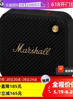 【自营】MARSHALL WILLEN无线蓝牙小音响户外防水可通话便携音箱