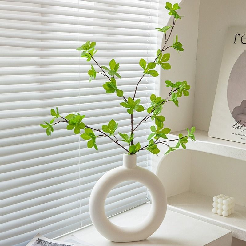 新款绿植马醉木吊钟假植物客厅插花餐桌装饰品仿真花塑料花瓶摆件