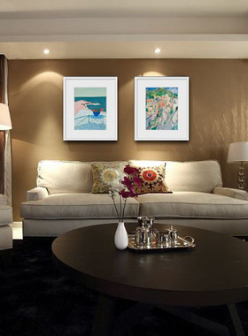 先锋艺术 家居家装饰品现代客厅沙发餐厅装饰画壁画有框画挂画Y34