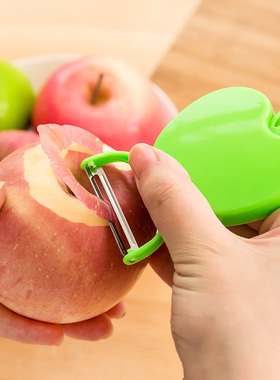 不锈钢水果刀削皮器刮皮刀便携削苹果神器多功能果皮刨瓜果刀折叠