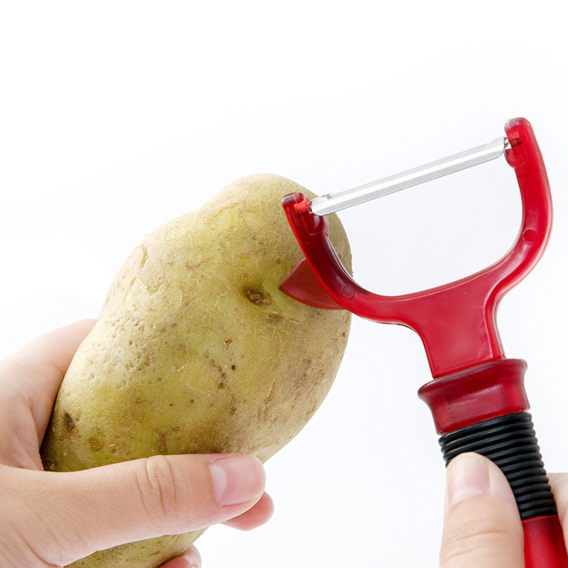 绿之家多功能削皮刀厨房水果土豆刮皮神器家用不锈钢削苹果器刨刀