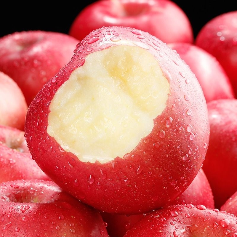陕西红富士苹果9斤水果新鲜应当季丑萍果整箱苹果大脆甜冰糖心