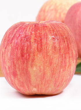 洛川红富士苹果延安脆甜新鲜水果10斤20枚85mm大果礼盒装顺丰