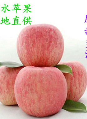 新鲜现摘浆水苹果红富士苹果邢台特产当季农家水果整箱10斤20包邮