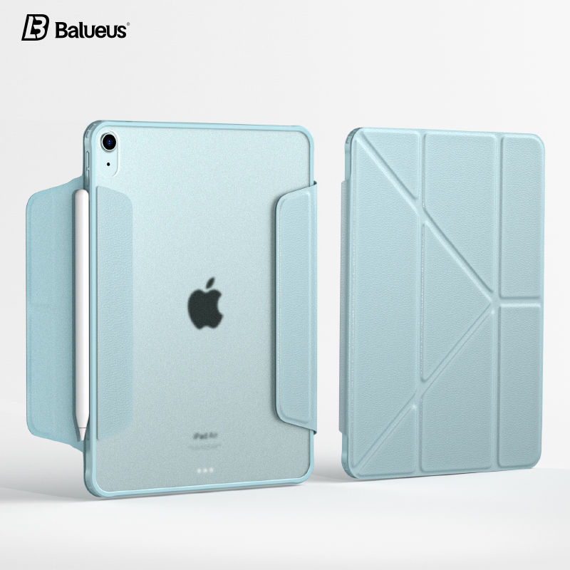 Balueus适用iPadair6保护套ipadpro2024款11寸保护壳13英寸苹果平板ipad10代air5磁吸磨砂轻薄亚克力4带笔槽