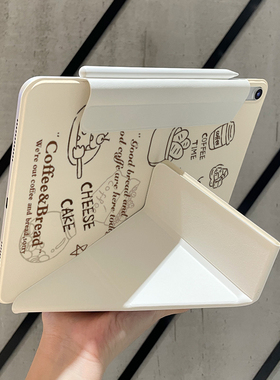 2022新款iPad保护套第十代10.9磁吸双面夹带搭扣2021版Pro11寸适用苹果爱派air5平板4磁吸6分离3+y折超薄外壳