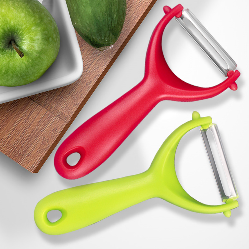2个水果削皮器平口牙口锯齿削皮刀刮皮刀厨房家用土豆苹果去刨瓜