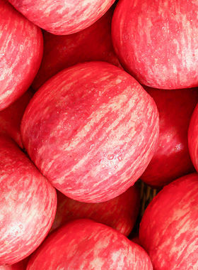 洛川红富士苹果水果新鲜整箱10斤脆甜包邮陕西延安糖心
