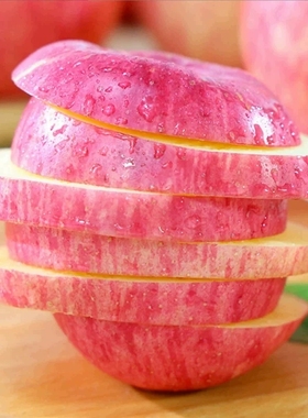 陕西红富士苹果10斤5包邮大果新鲜应季水果脆甜丑苹果冰糖心整箱