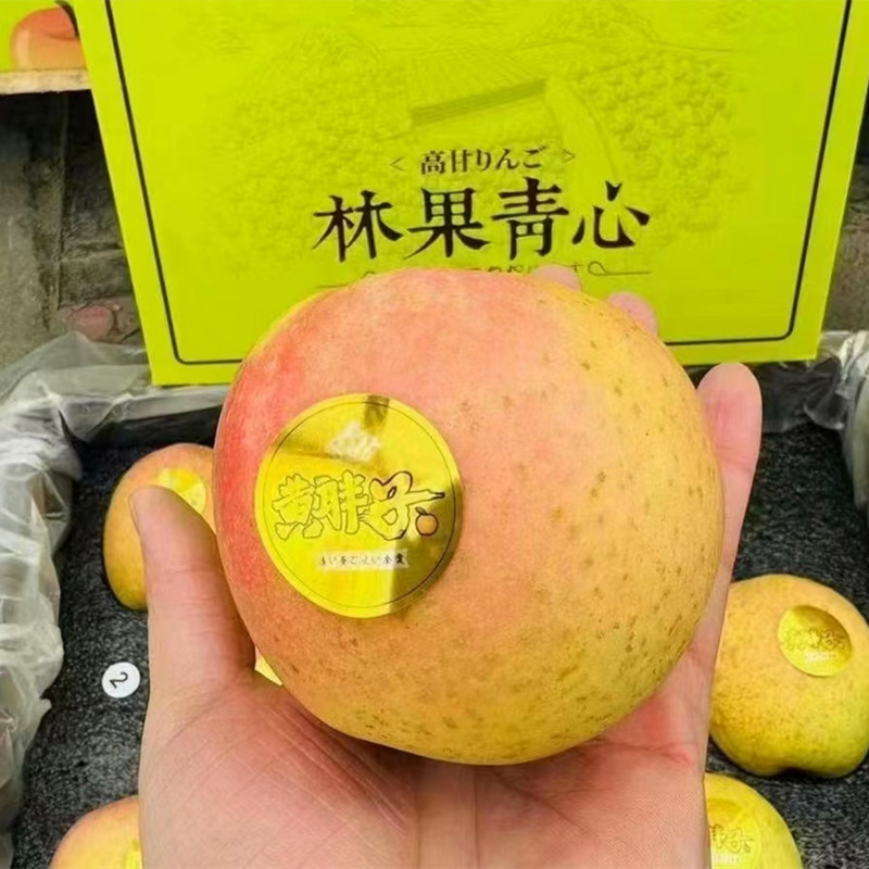 新货黄胖子苹果林果青心雀斑美人青苹果原箱礼盒6斤新鲜水果脆甜