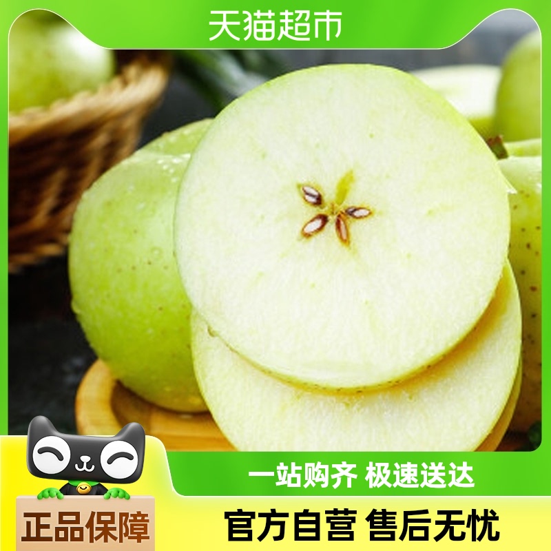 云南昭通青苹果新鲜水果当季整箱正宗脆甜小丑苹果青香蕉包邮现摘