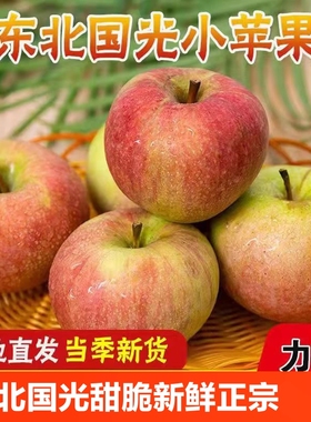 东北小国光苹果新鲜水果正宗老式国光3斤5/10包邮嘎啦大果精选