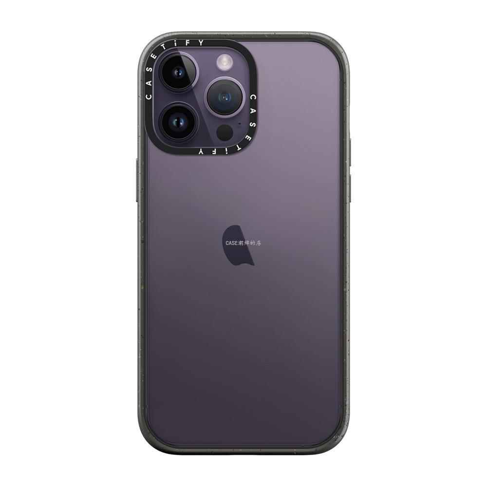 CASETi紫色透明纯色新款苹果15pro适用iPhone14ProMax网红13简约手机壳12小众防摔保护11Plus硬壳纯色雪峰蓝
