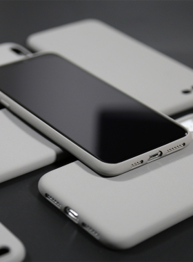 14奶奶灰色11pro max适用苹果7/8p/6手机壳iPhonexs/xr磨砂13软壳12硅胶套防指纹15 Plus