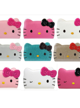 韩国hello kitty凯猫蒂适用iPhone15promax手机壳适用苹果14翻盖套苹果13promax钱包式保护套可爱卡通猫咪壳