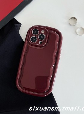 新款胖子手机壳适用于苹果15手机IPhone14软壳全包防摔13promax女款手机保护套12外壳11min气垫简约