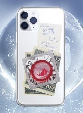 新款苹果15promax创意趣味套套高级感艺术个性适用iphone14pro透明13min/xs11镜头硅胶全包软12min保护手机壳