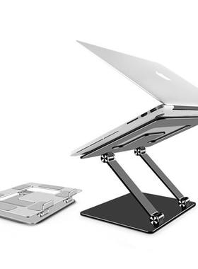 笔记本支架适用苹果Macbook笔记本电脑散热架铝合金折叠增高支架
