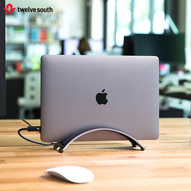 TwelveSouth立式平板笔记本电脑金属桌面支架适用苹果MacBook Pro