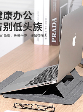 笔记本电脑内胆包男女适用华为matebook14苹果Macbook16联想小新mac13小米air15.6保护套pro13.3皮套15寸支架