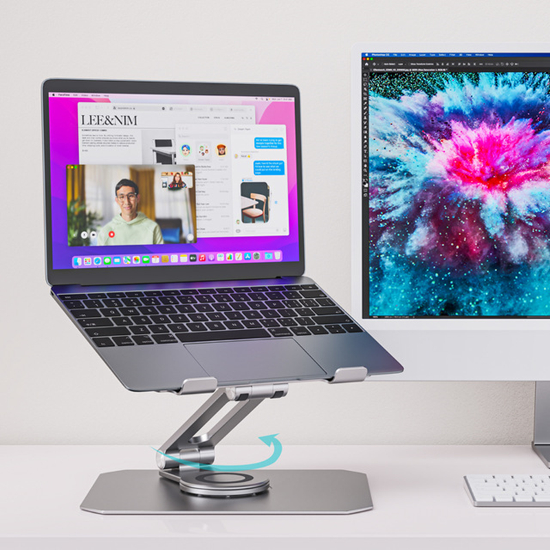 Macbook苹果笔记本支架子铝合金手提电脑散热pro桌面增高颈椎托架