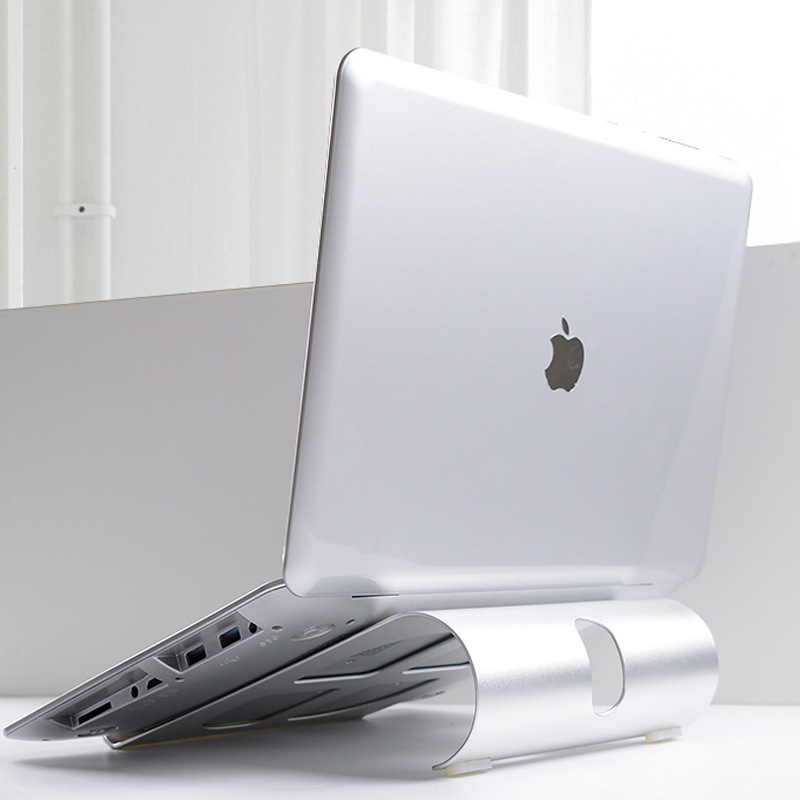 适用于苹果铝合金电脑支架家用办公创意简约办公笔记本支架