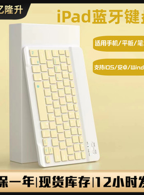 蓝牙键盘适用苹果ipad手机平板电脑磁吸无线蓝牙键盘鼠标套装