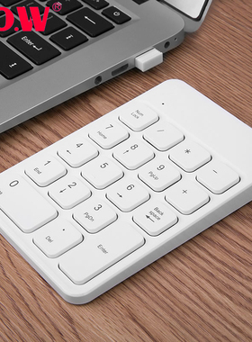 BOW 蓝牙数字小键盘外接无线鼠标苹果mac笔记本手提电脑用usb有线