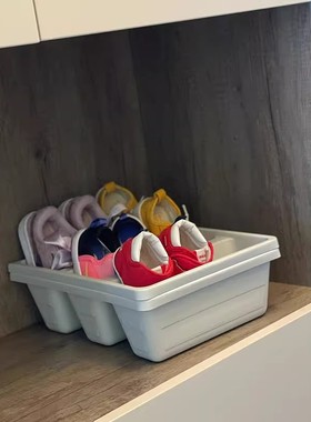 儿童鞋架宝宝童鞋收纳盒家用门口小型鞋子收纳神器省空间鞋柜小孩