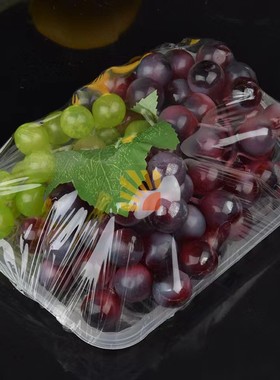 卡通包子托盘一次性半透明生鲜托盘超市水果蔬菜肉类PP底托包装盒
