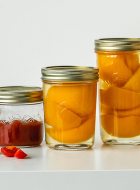 英国kilner罐头瓶空瓶子可蒸煮耐自制黄桃水果罐头果酱玻璃密封罐
