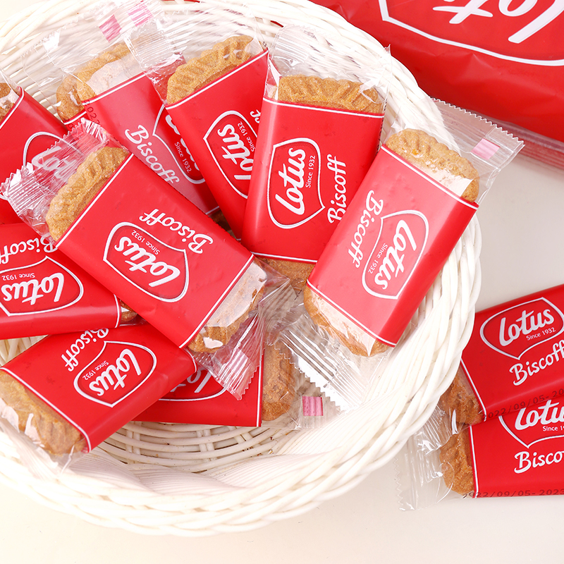 进口饼干Lotus比利时焦糖饼干和情咖啡伴侣零食饼干单独小包装