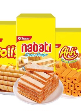 纳宝帝丽芝士印尼威化饼干160g系列
