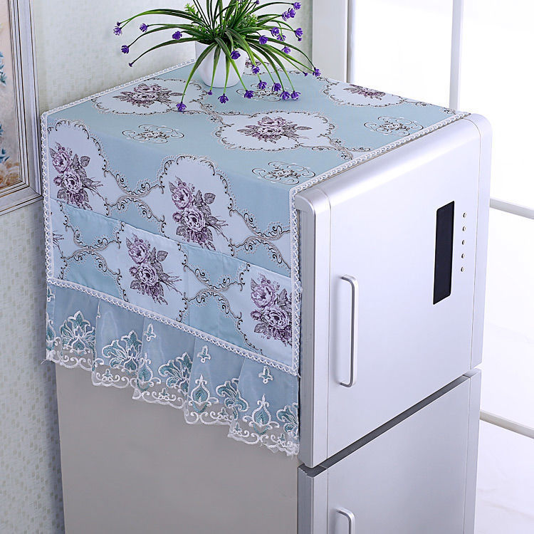 高端冰箱布冰箱单双开门盖巾冰箱罩防尘罩盖布洗衣机微波炉烤箱巾