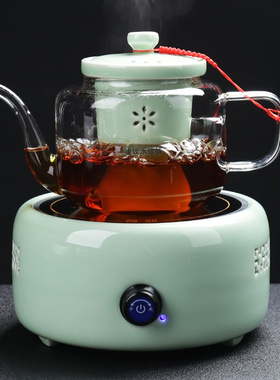 家用煮茶器全自动电陶炉大容量耐高温加厚过滤玻璃烧水壶泡茶套装